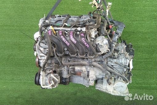 Двигатель в сборе двс toyota corolla fielder NZE14
