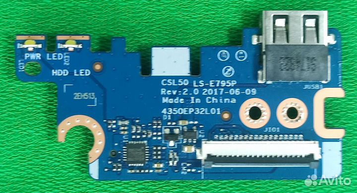 Плата расширения USB HP 15-RA024UR