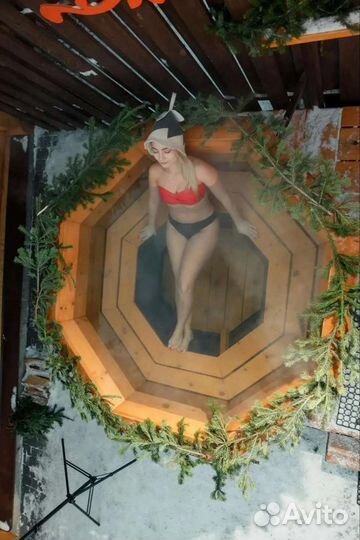 Купель на дровах