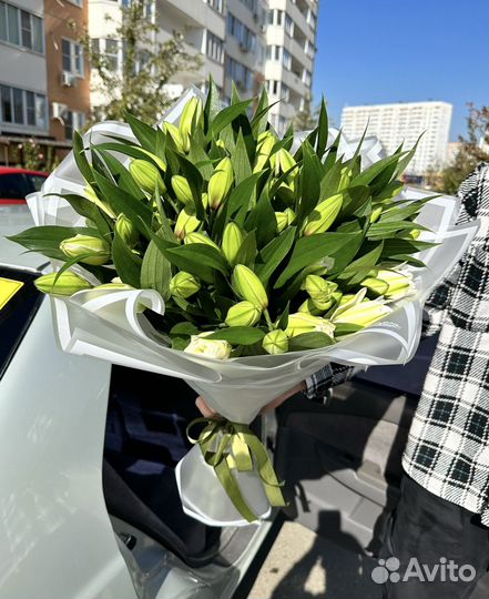 Букет лилий