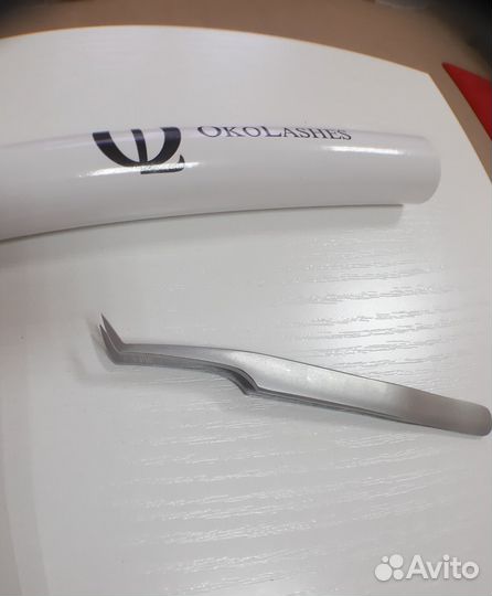 Пинцет для наращивания ресниц