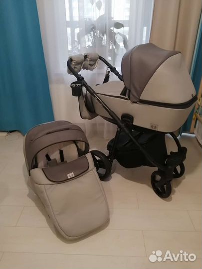 Коляска 2 в 1 adamex reggio