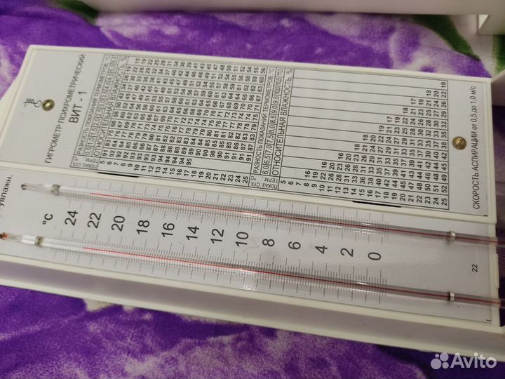 Гигрометр психрометрический