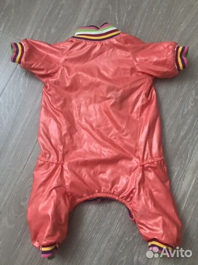 Комбинезон д/собак мелких пород, новый, на байке