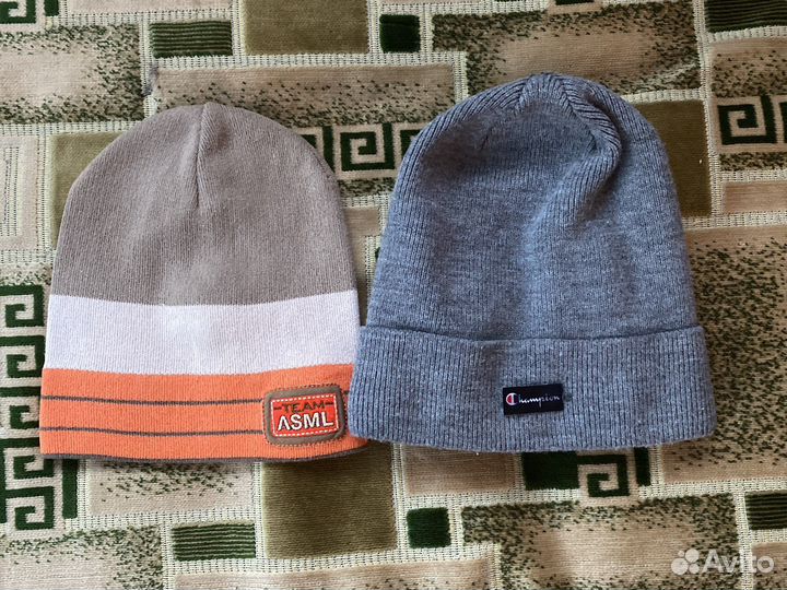 Шапки демисезонные на мальчика 7-10 лет