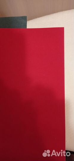 Бархатная цветная бумага (20*33) см