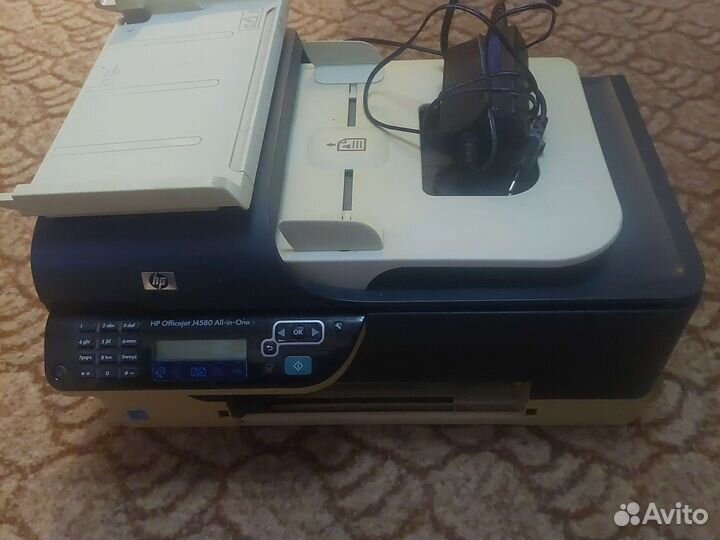 Принтер hp officejet j4580 сканер, факс