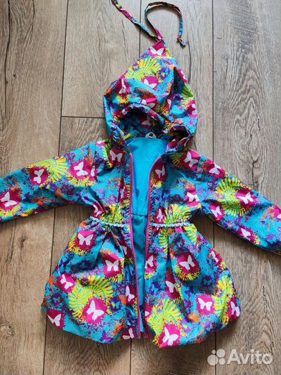 Куртка ветровка для девочки 98 104