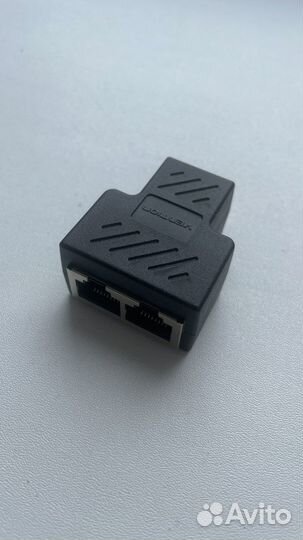 Адаптер разветвитель RJ-45 интернет