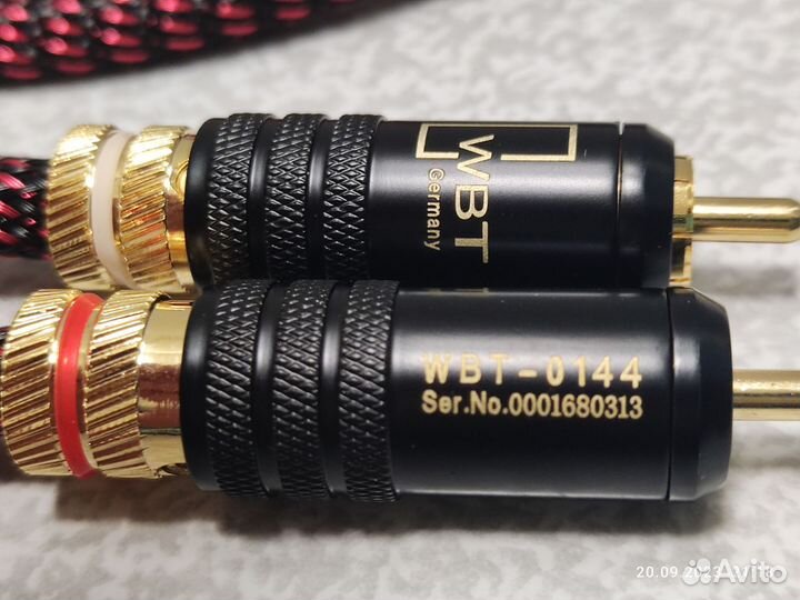 Canare l-4e6s в металлической оплётке 1 метр