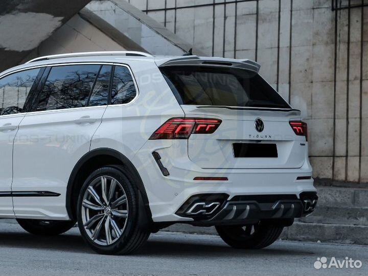 Спойлер верхний на Volkswagen Tiguan 2 (2020+)