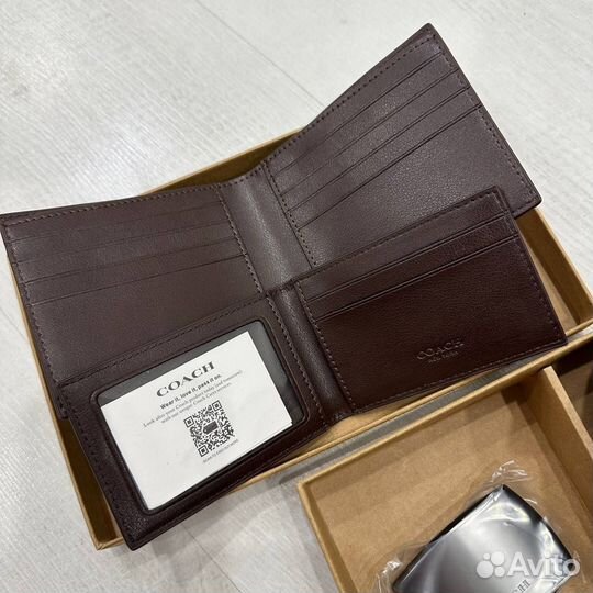 Кошелёк и ремень Coach оригинал аутлет США