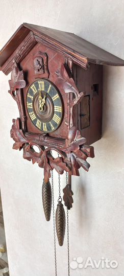 Часы старинные с кукушкой