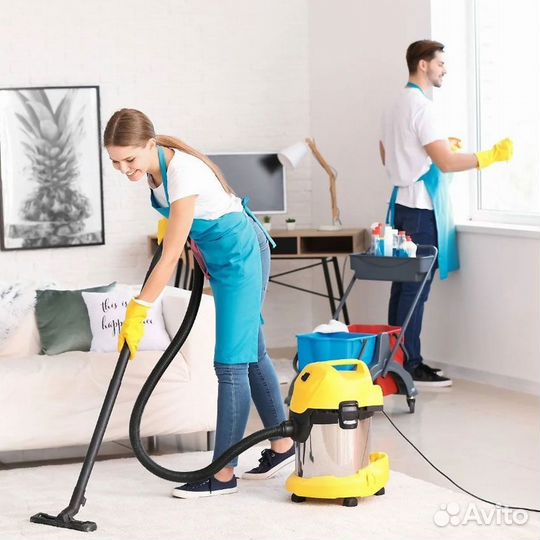 Клининг уборка помнщений