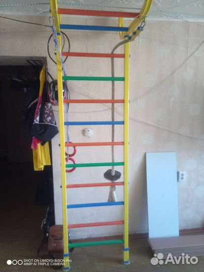 Детская шведская стенка бу