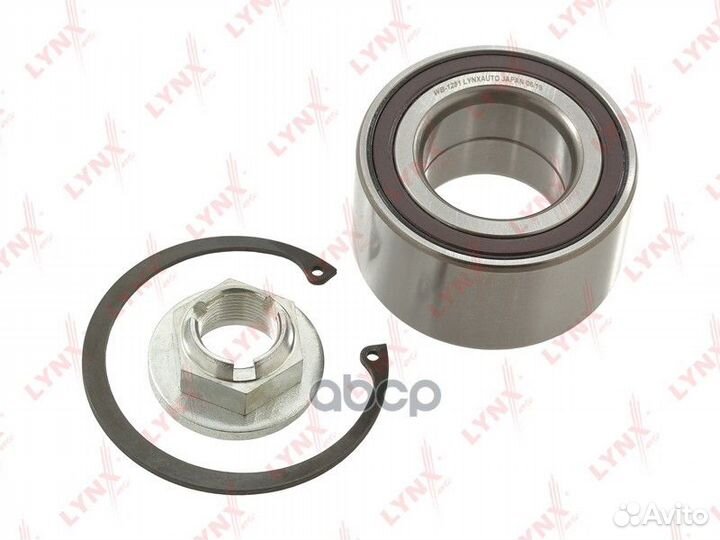 Подшипник ступицы передний с ABS, 39x39x74 WB-1