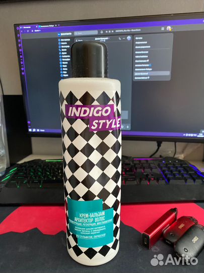 Бальзам для волос indigo style 1 литр