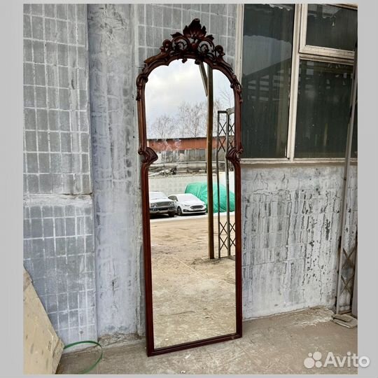 Зеркало старинное резное 0593