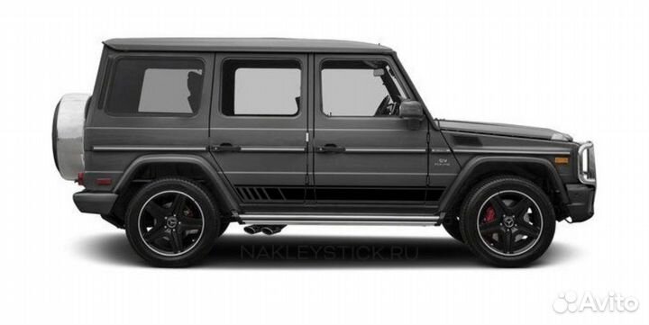 Наклейка на мерседес G463