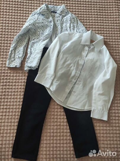 Брюки и рубашки на мальчика