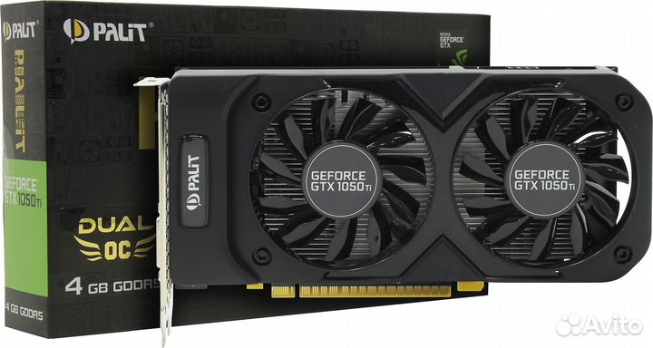 Видеокарта nvidia gtx 1050ti 4gb