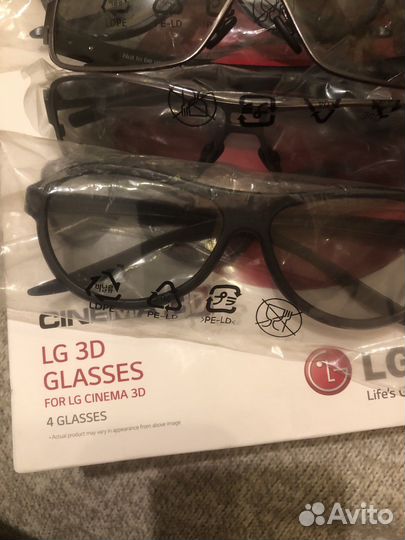 Очки 3D LG,новые