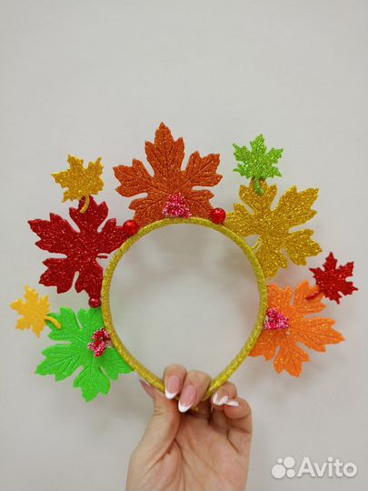 Ободок на праздник осени