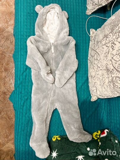 Комбинезон плюшевый 74