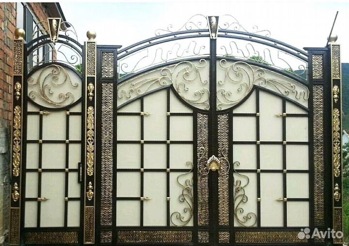 Кованые ворота