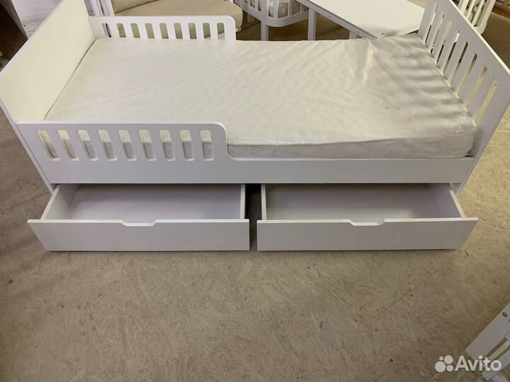 Детская кровать в скандинавском стиле Ник-4