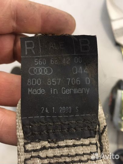 Ремень безопасности передний Audi A4 B5(1938)