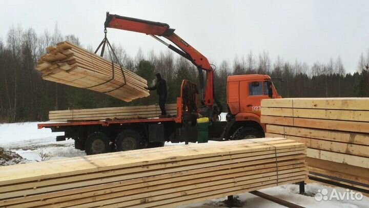 Доска. Брусок. Пилoмaтеpиалы. Доставка до места