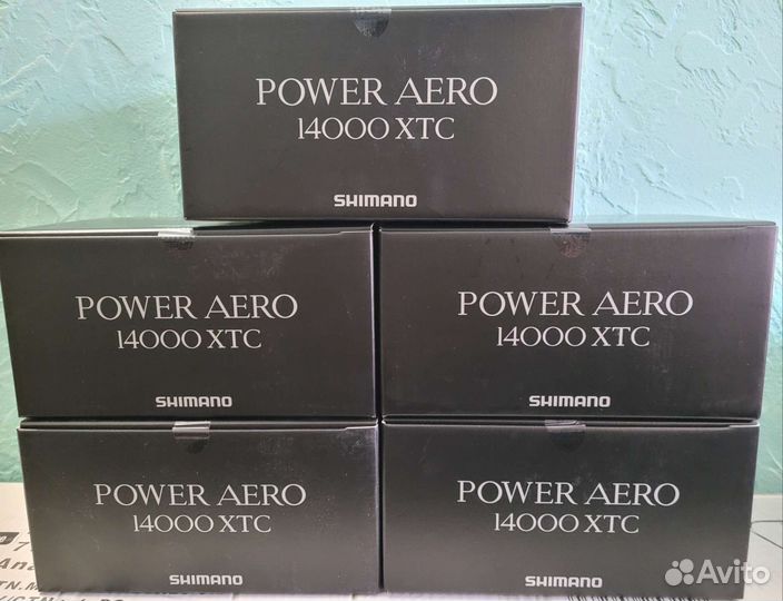 Катушка Shimano Power Aero 14000 XTC модель 2023г