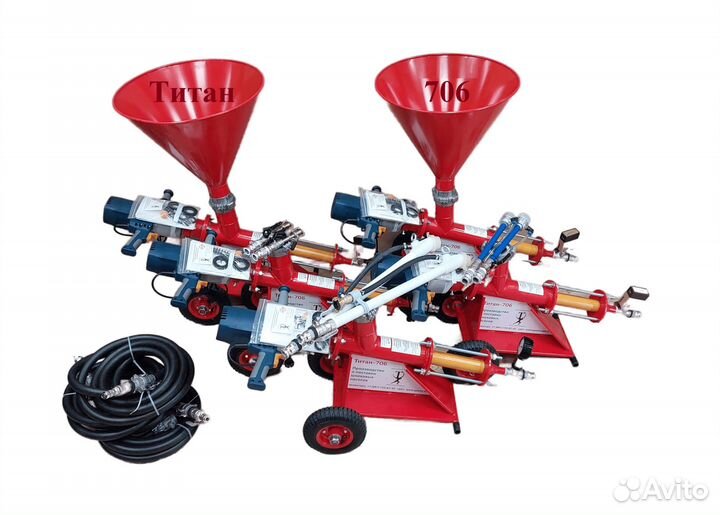 Инъекционный насос для цемента