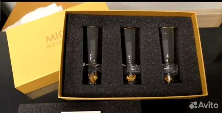 Фужеры бокалы Midas