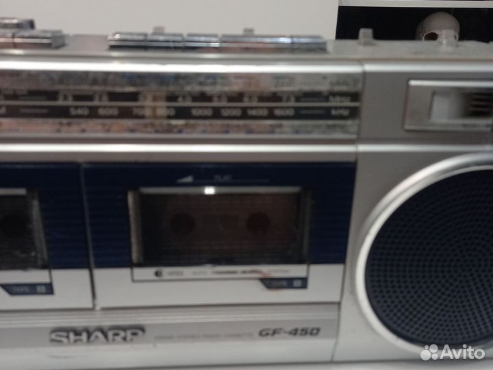 Кассетный магнитофон sharp GF- 450