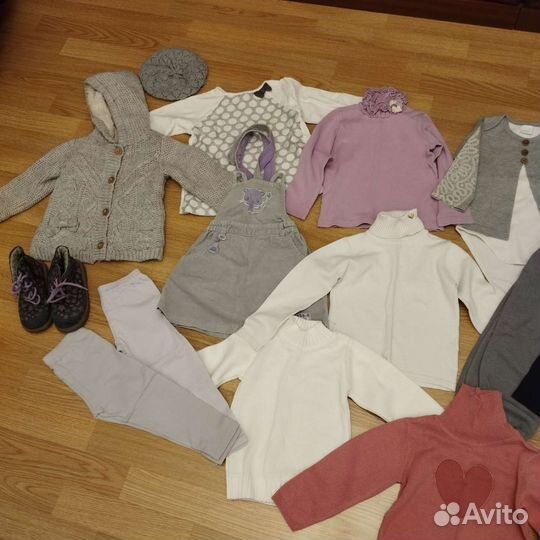 Большой пакет вещей на девочку 2-3 года