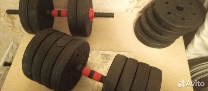 Гантели 20кг x2