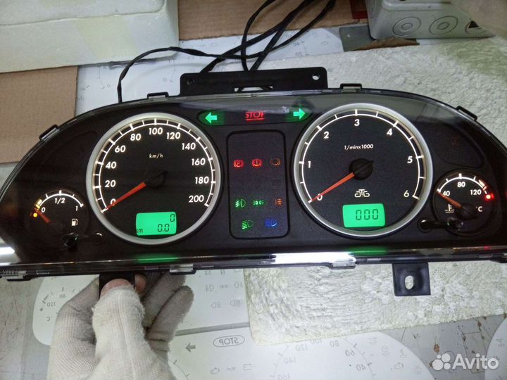 Приборная панель газель