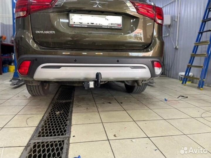 Фаркоп Mitshubishi outlander 2012-2019 (C подрезко