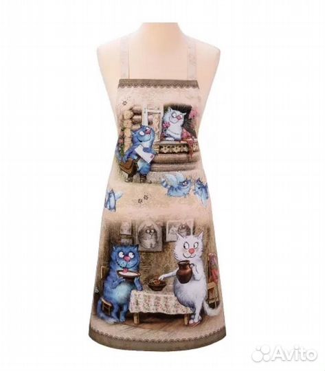 Фартук кухонный хлопок новый в упаковке