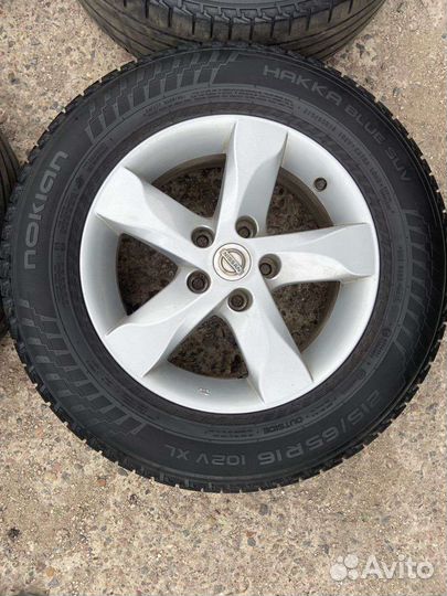 Оригинальные колеса Nissan Qasqai
