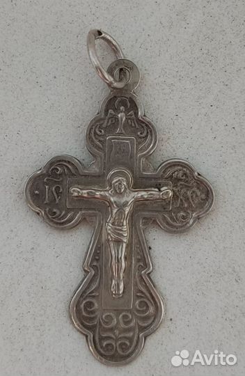 Серебряный Крест Подвеска 925
