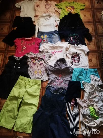 Вещи на девочку пакетом, 116-122р