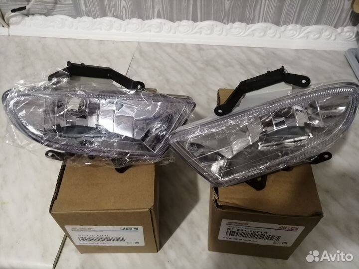 Противотуманки для Ассент