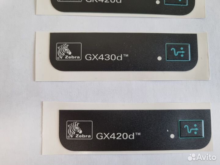 Панель с логотипом Zebra GK420d GX420d GX430d