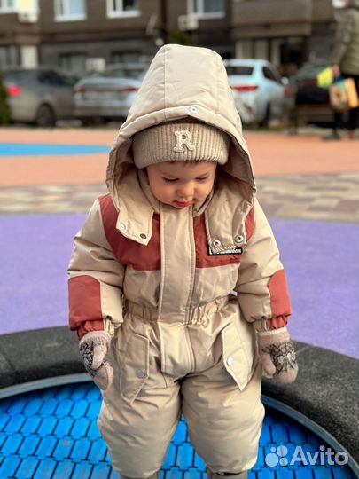 Детский зимний комбинезон 86 90