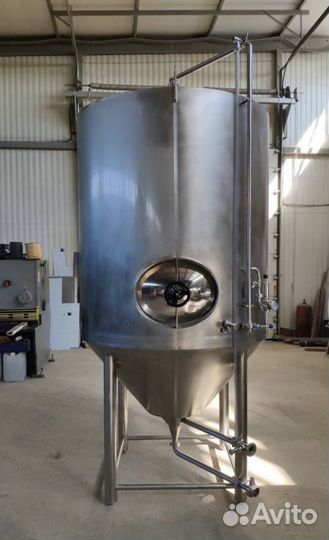 Цилиндроконический, бродильный танк. цкт