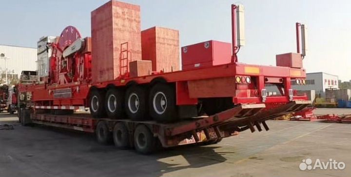 Низкорамный трал перевозка негабарита