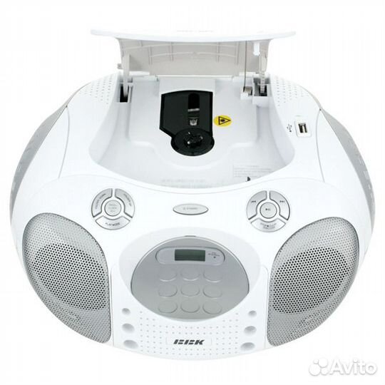 Магнитола BBK BX110U White